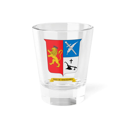 Escudo de El Santuario (Colombia) (Coat of Arms) Shot Glass 1.5oz 1.5oz - Go Mug Yourself