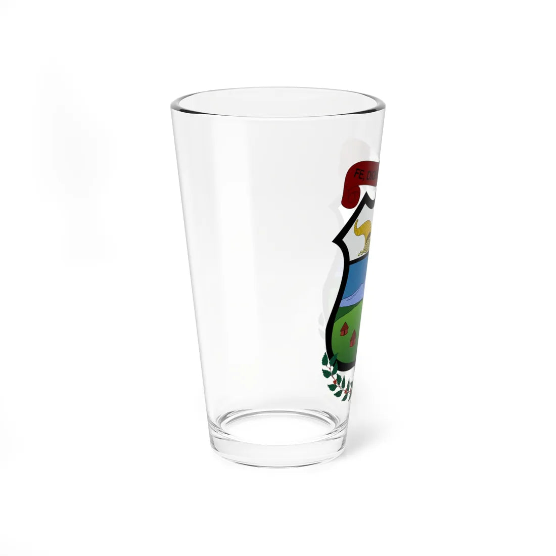 Escudo de El Tambo - Cauca (Colombia) (Coat of Arms) Pint Glass 16oz - Go Mug Yourself