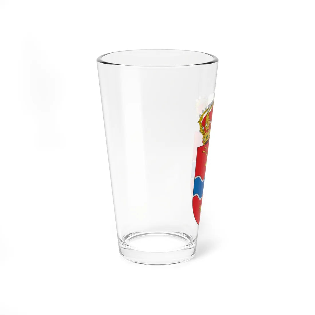 Escudo de El Temple (Spain) (Coat of Arms) Pint Glass 16oz - Go Mug Yourself