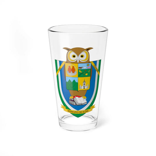 Escudo de Elías Huila (Colombia) (Coat of Arms) Pint Glass 16oz 16oz - Go Mug Yourself