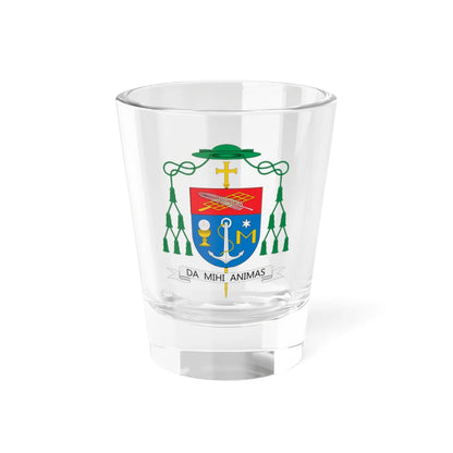 Escudo de Emilio Simeón Allué Carcasona (Spain) (Coat of Arms) Shot Glass 1.5oz 1.5oz - Go Mug Yourself