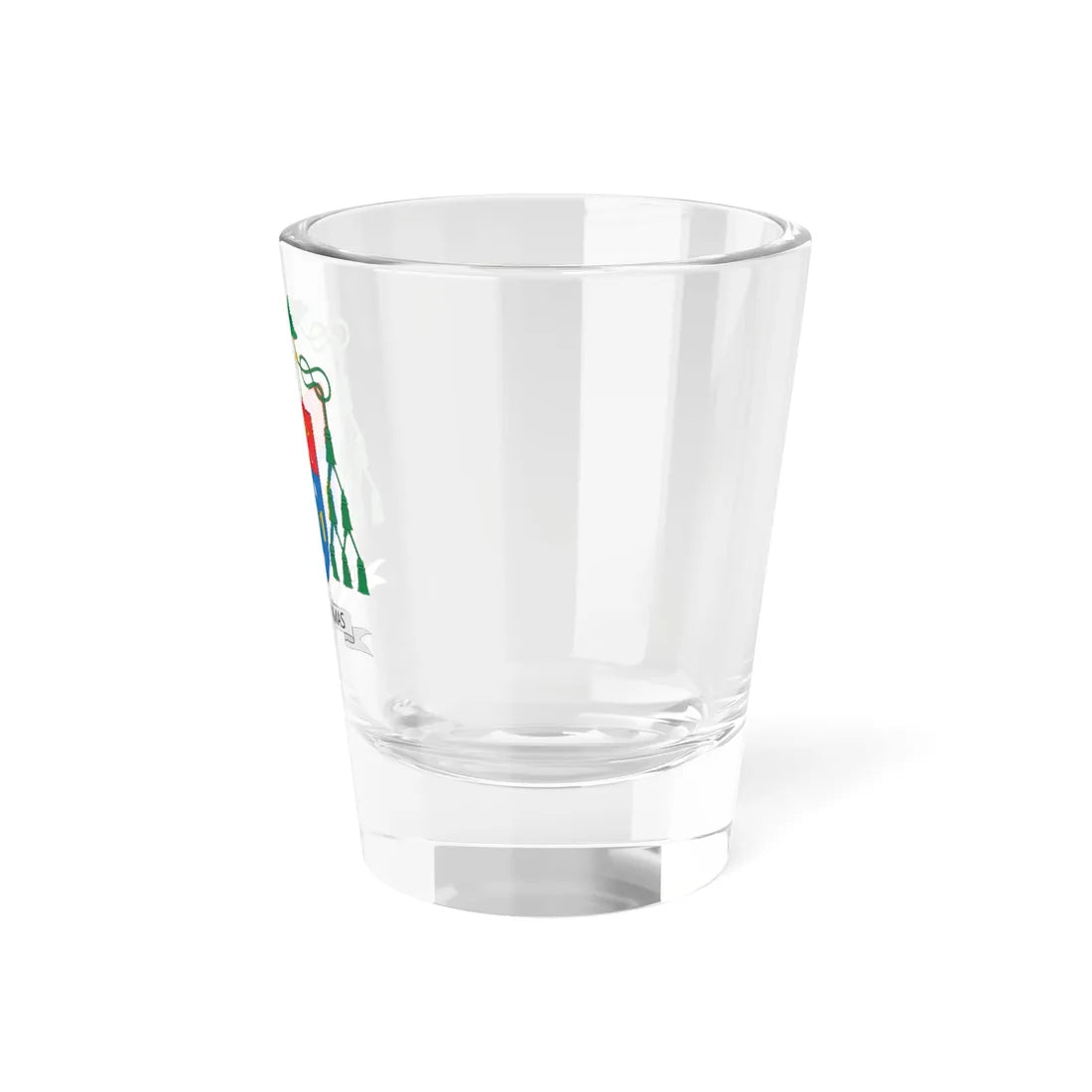 Escudo de Emilio Simeón Allué Carcasona (Spain) (Coat of Arms) Shot Glass 1.5oz - Go Mug Yourself
