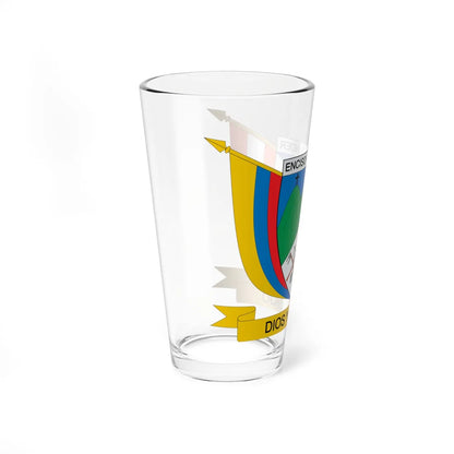 Escudo de Enciso Santander (Colombia) (Coat of Arms) Pint Glass 16oz - Go Mug Yourself