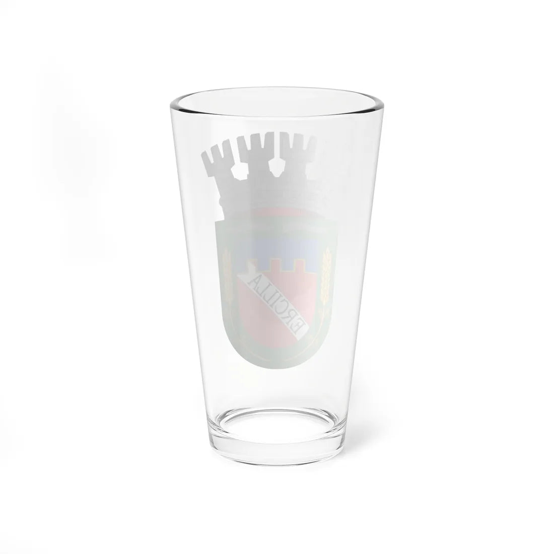 Escudo de Ercilla (Chile) (Coat of Arms) Pint Glass 16oz - Go Mug Yourself