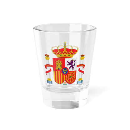 Escudo de España colores THV (Spain) (Coat of Arms) Shot Glass 1.5oz 1.5oz - Go Mug Yourself