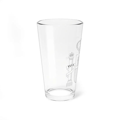 Escudo de España contornos (Spain) (Coat of Arms) Pint Glass 16oz - Go Mug Yourself