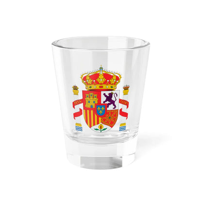 Escudo de España heráldico (Spain) (Coat of Arms) Shot Glass 1.5oz 1.5oz - Go Mug Yourself