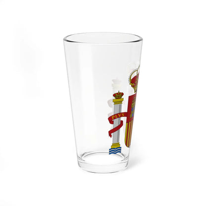 Escudo de España (Spain) (Coat of Arms) Pint Glass 16oz - Go Mug Yourself