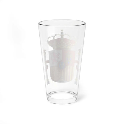 Escudo de España (Spain) (Coat of Arms) Pint Glass 16oz - Go Mug Yourself