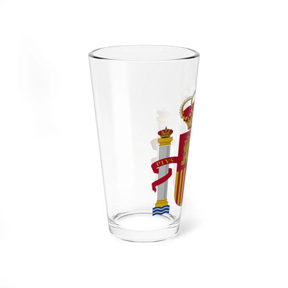Escudo de España variant (Spain) (Coat of Arms) Pint Glass 16oz - Go Mug Yourself