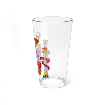 Escudo de España variant (Spain) (Coat of Arms) Pint Glass 16oz - Go Mug Yourself