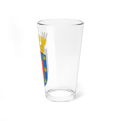 Escudo de Estación Central (Chile) (Coat of Arms) Pint Glass 16oz - Go Mug Yourself