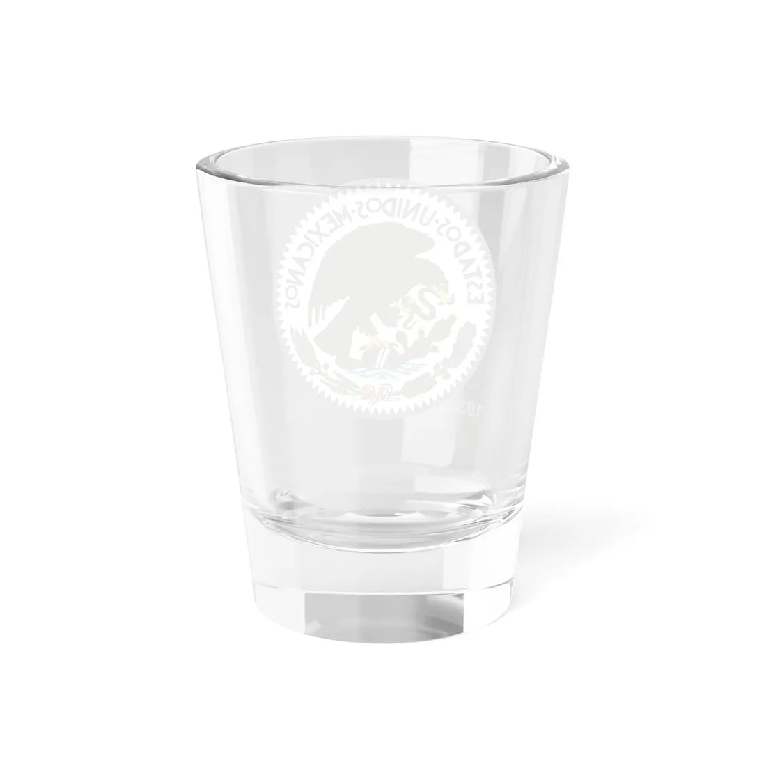 Escudo de Estados Unidos Mexicanos 1934-1968 (Mexico) (Coat of Arms) Shot Glass 1.5oz - Go Mug Yourself