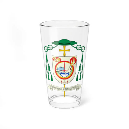 Escudo de Eugênio Barbosa Martins (Spain) (Coat of Arms) Pint Glass 16oz 16oz - Go Mug Yourself
