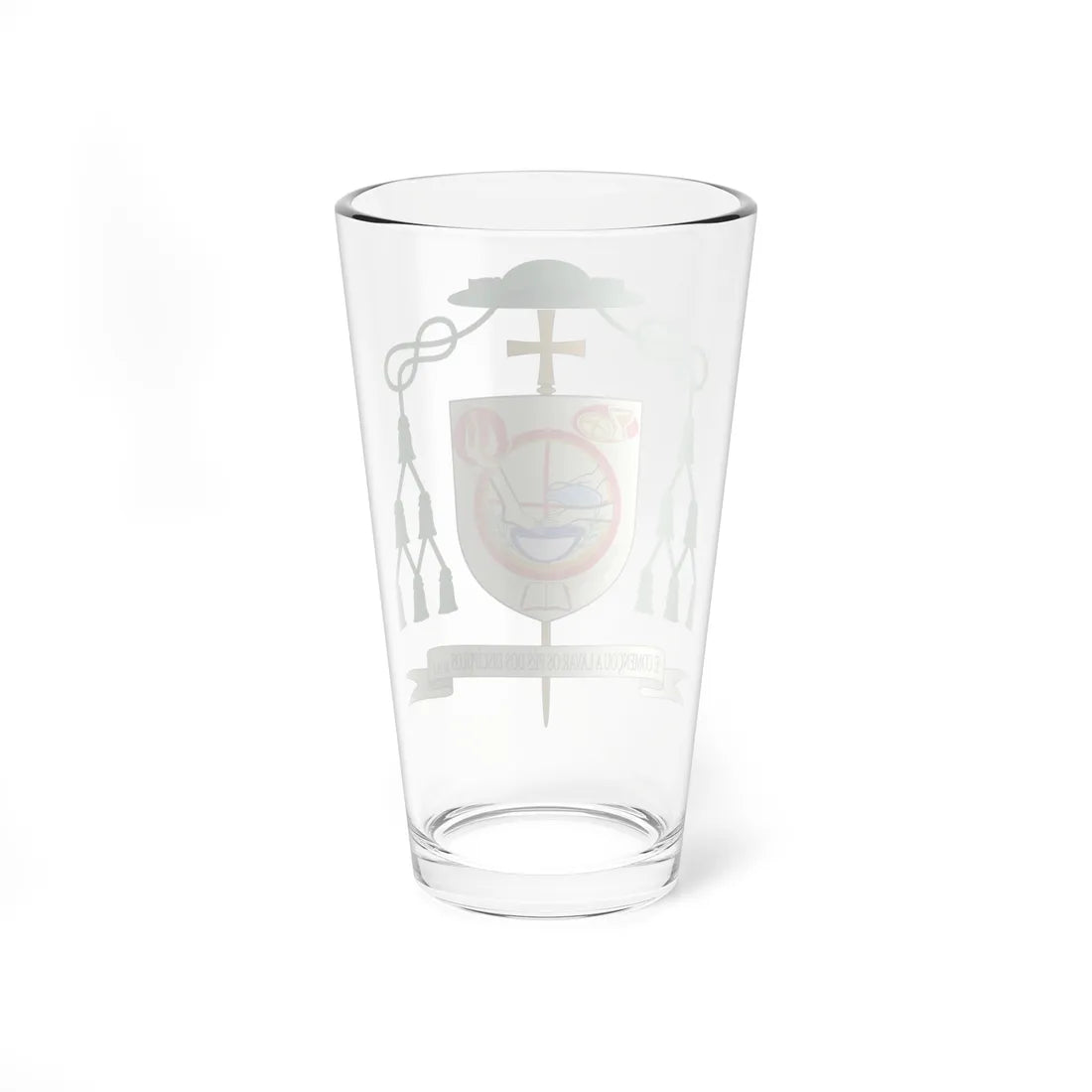 Escudo de Eugênio Barbosa Martins (Spain) (Coat of Arms) Pint Glass 16oz - Go Mug Yourself
