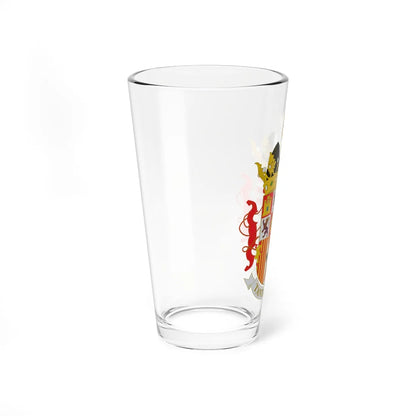 Escudo de Fernando el Católico a partir de 1513 (Spain) (Coat of Arms) Pint Glass 16oz - Go Mug Yourself