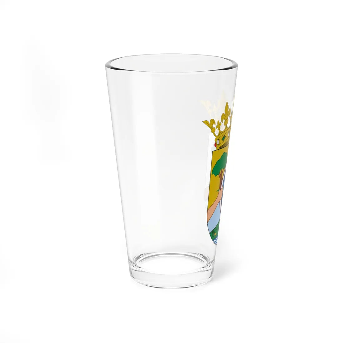 Escudo de Fernando Poo TVH (Equatorial Guinea) (Coat of Arms) Pint Glass 16oz - Go Mug Yourself