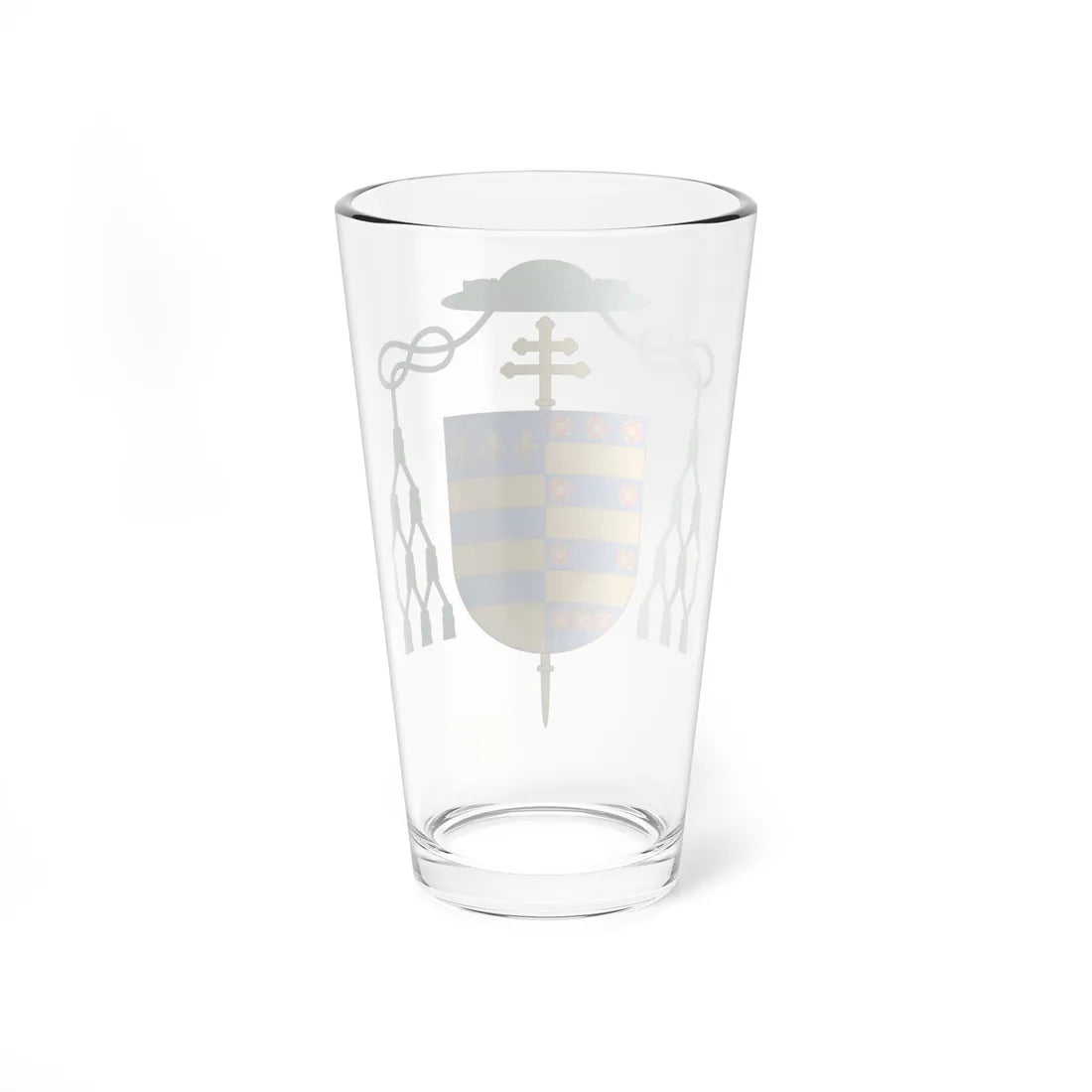 Escudo de Fernando Valdés y Llano (Spain) (Coat of Arms) Pint Glass 16oz - Go Mug Yourself