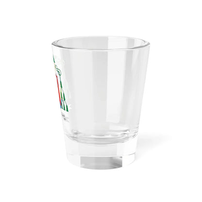 Escudo de Fernando Valera Sánchez (Spain) (Coat of Arms) Shot Glass 1.5oz - Go Mug Yourself