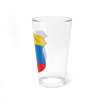 Escudo de Filadelfia Caldas (Colombia) (Coat of Arms) Pint Glass 16oz - Go Mug Yourself
