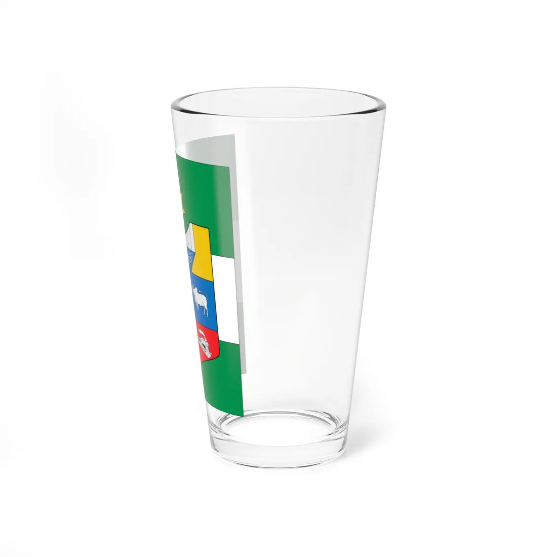 Escudo de Flandes Tolima (Colombia) (Coat of Arms) Pint Glass 16oz - Go Mug Yourself