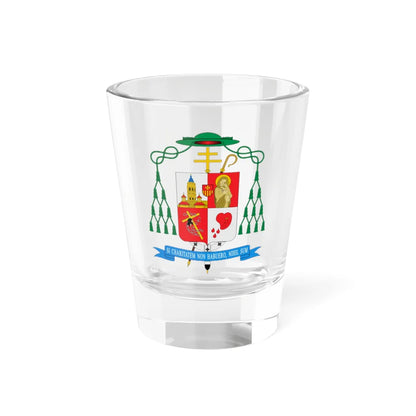 Escudo de Florencio Roselló Avellanas (Spain) (Coat of Arms) Shot Glass 1.5oz 1.5oz - Go Mug Yourself