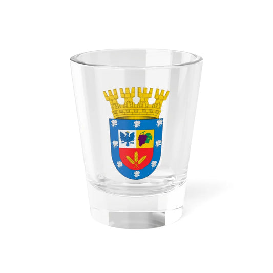 Escudo de Florida Chile (Chile) (Coat of Arms) Shot Glass 1.5oz 1.5oz - Go Mug Yourself