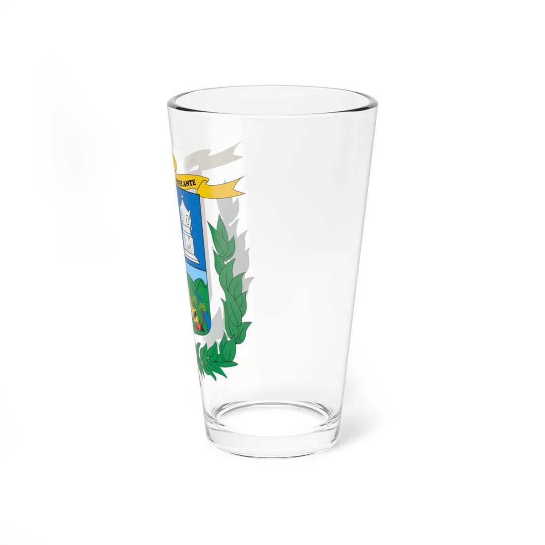 Escudo de Florida Valle del Cauca (Colombia) (Coat of Arms) Pint Glass 16oz - Go Mug Yourself