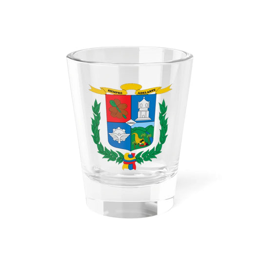 Escudo de Florida Valle del Cauca (Colombia) (Coat of Arms) Shot Glass 1.5oz 1.5oz - Go Mug Yourself