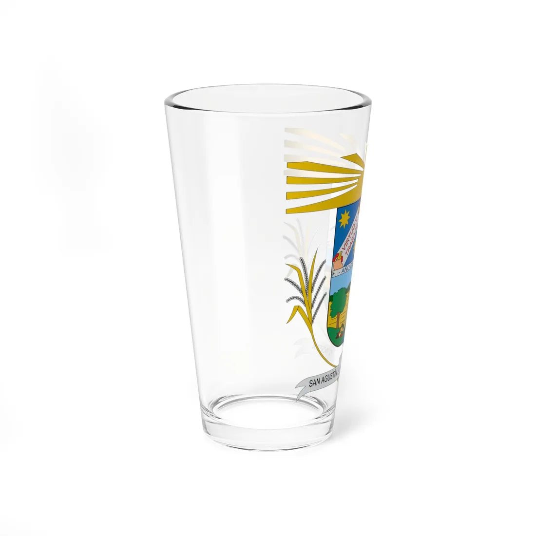 Escudo de Fonseca La Guajira (Colombia) (Coat of Arms) Pint Glass 16oz - Go Mug Yourself