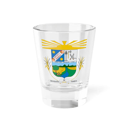 Escudo de Fonseca La Guajira (Colombia) (Coat of Arms) Shot Glass 1.5oz 1.5oz - Go Mug Yourself