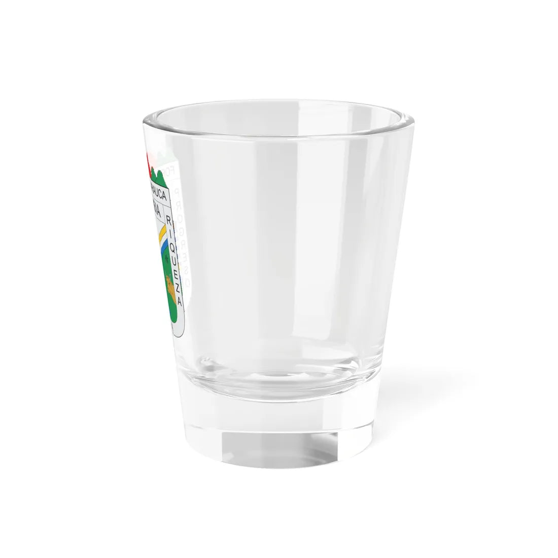 Escudo de Fortul Arauca (Colombia) (Coat of Arms) Shot Glass 1.5oz - Go Mug Yourself