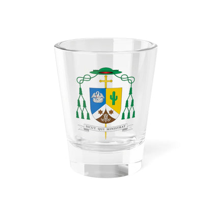 Escudo de Francisco de Sales Alencar Batista (Spain) (Coat of Arms) Shot Glass 1.5oz 1.5oz - Go Mug Yourself