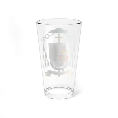 Escudo de Francisco Javier Acero Pérez (Spain) (Coat of Arms) Pint Glass 16oz - Go Mug Yourself