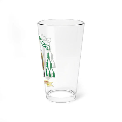 Escudo de Francisco Javier Acero Pérez (Spain) (Coat of Arms) Pint Glass 16oz - Go Mug Yourself