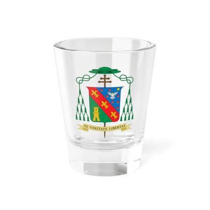 Escudo de Francisco Javier Lozano Sebastián (Spain) (Coat of Arms) Shot Glass 1.5oz 1.5oz - Go Mug Yourself