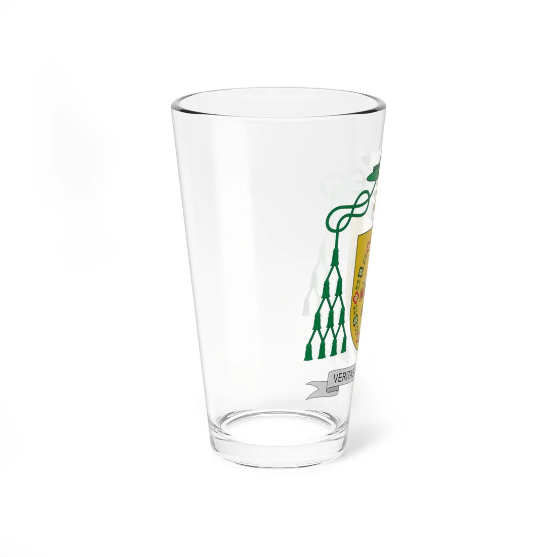 Escudo de Francisco Javier Martínez Fernández (Spain) (Coat of Arms) Pint Glass 16oz - Go Mug Yourself