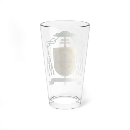 Escudo de Francisco Javier Martínez Fernández (Spain) (Coat of Arms) Pint Glass 16oz - Go Mug Yourself