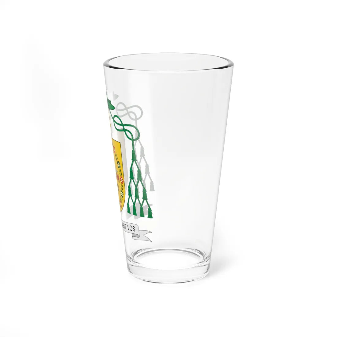Escudo de Francisco Javier Martínez Fernández (Spain) (Coat of Arms) Pint Glass 16oz - Go Mug Yourself