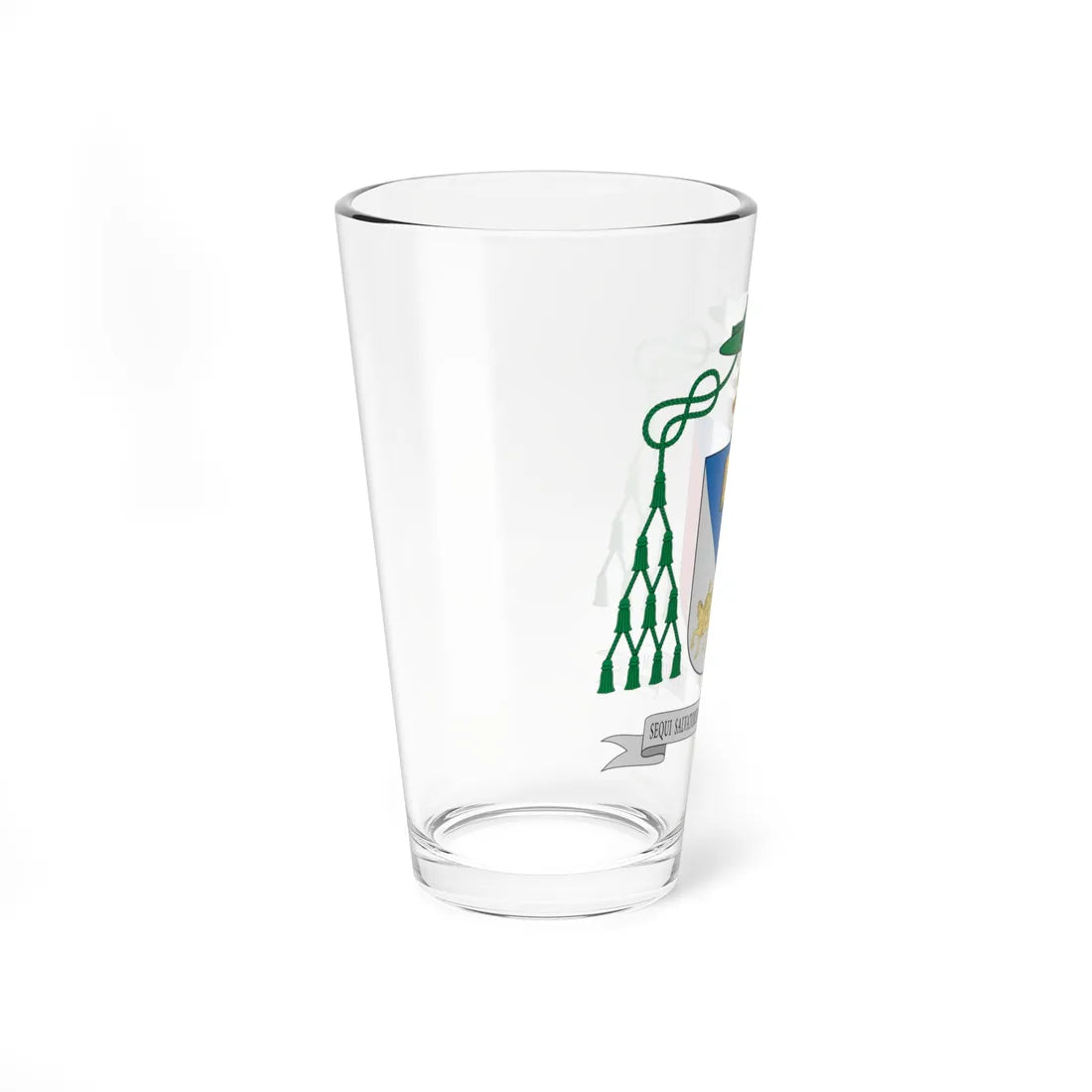 Escudo de Francisco José Prieto Fernández.arzobispo (Spain) (Coat of Arms) Pint Glass 16oz - Go Mug Yourself