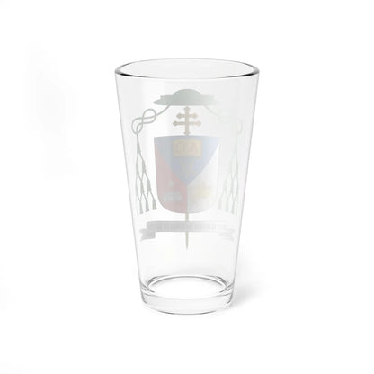 Escudo de Francisco José Prieto Fernández.arzobispo (Spain) (Coat of Arms) Pint Glass 16oz - Go Mug Yourself