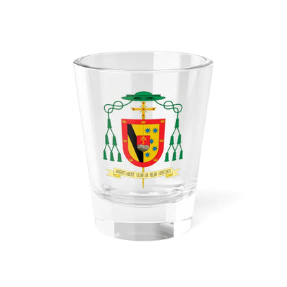 Escudo de Francisco Lerma Martínez (Spain) (Coat of Arms) Shot Glass 1.5oz 1.5oz - Go Mug Yourself