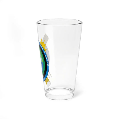 Escudo de Francisco Pizarro Nariño (Colombia) (Coat of Arms) Pint Glass 16oz - Go Mug Yourself
