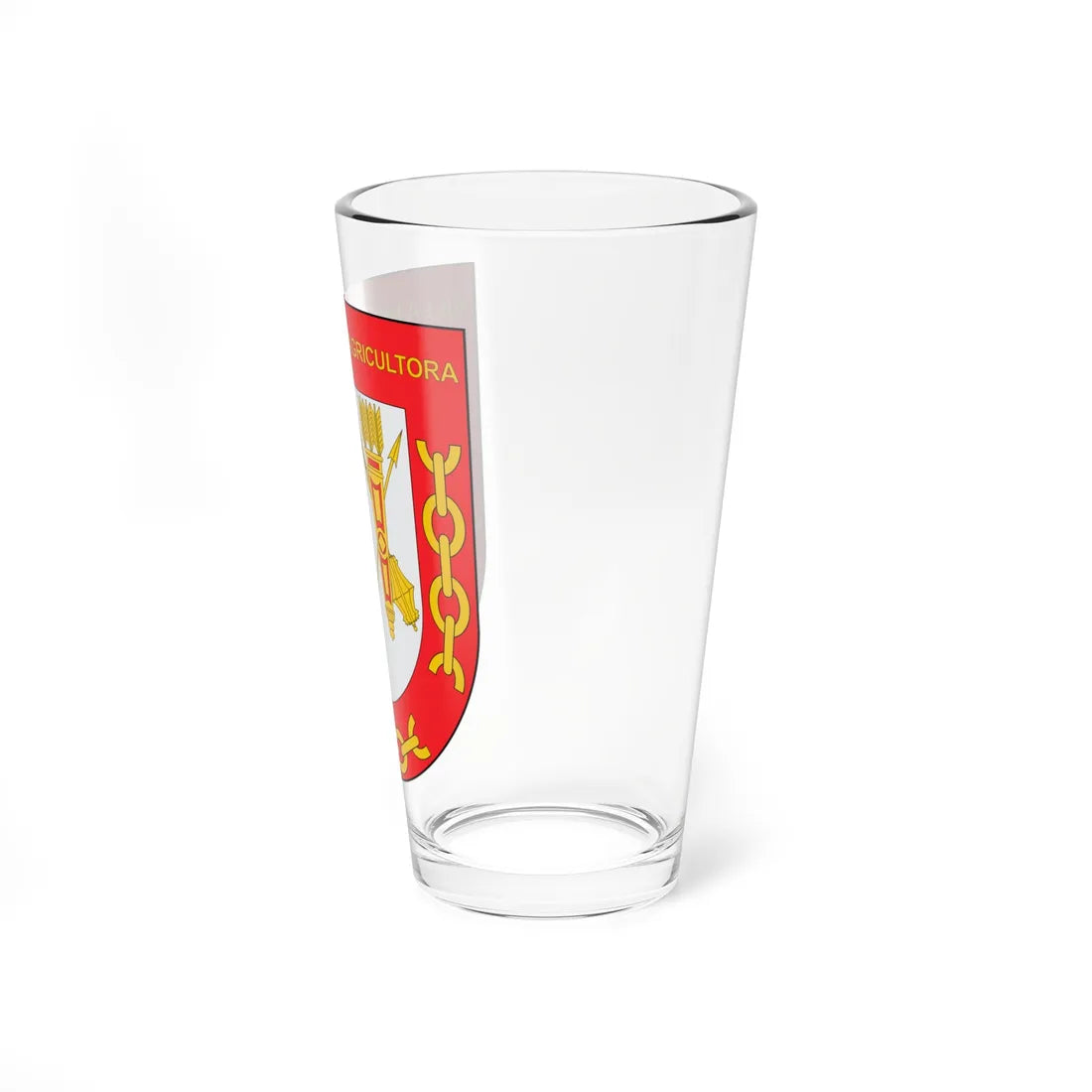 Escudo de Funza Cundinamarca (Colombia) (Coat of Arms) Pint Glass 16oz - Go Mug Yourself