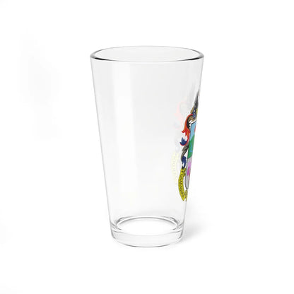 Escudo de Fusagasugá (Colombia) (Coat of Arms) Pint Glass 16oz - Go Mug Yourself