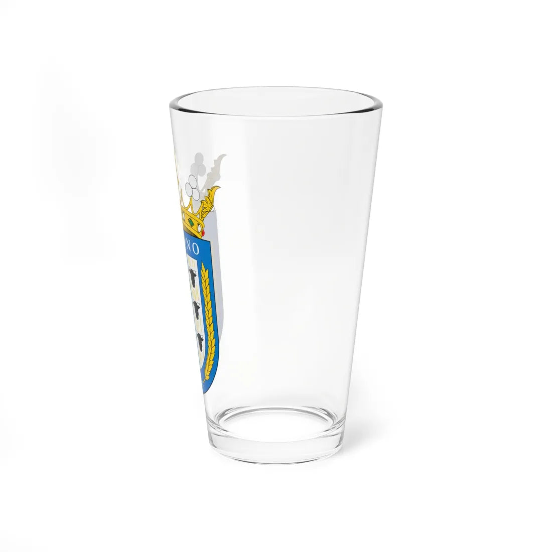 Escudo de Futrono (Chile) (Coat of Arms) Pint Glass 16oz - Go Mug Yourself