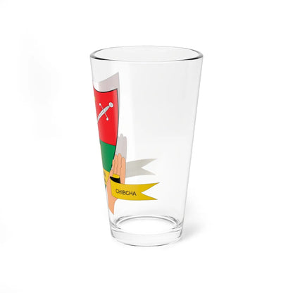 Escudo de Gachancipá (Colombia) (Coat of Arms) Pint Glass 16oz - Go Mug Yourself