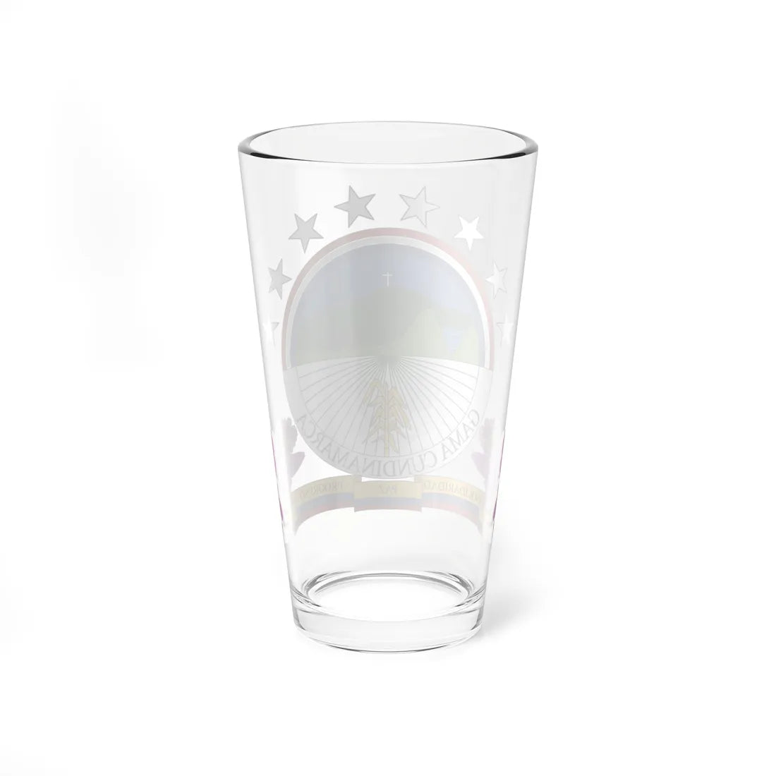 Escudo de Gama - Cundinamarca (Colombia) (Coat of Arms) Pint Glass 16oz - Go Mug Yourself