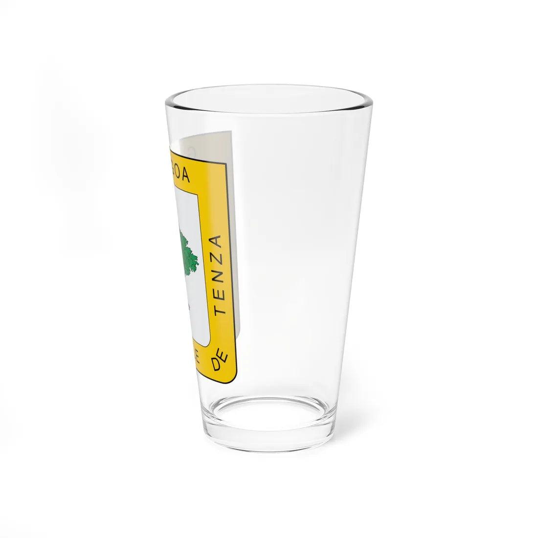 Escudo de Garagoa (Colombia) (Coat of Arms) Pint Glass 16oz - Go Mug Yourself