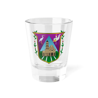 Escudo de Garzón Huila (Colombia) (Coat of Arms) Shot Glass 1.5oz 1.5oz - Go Mug Yourself